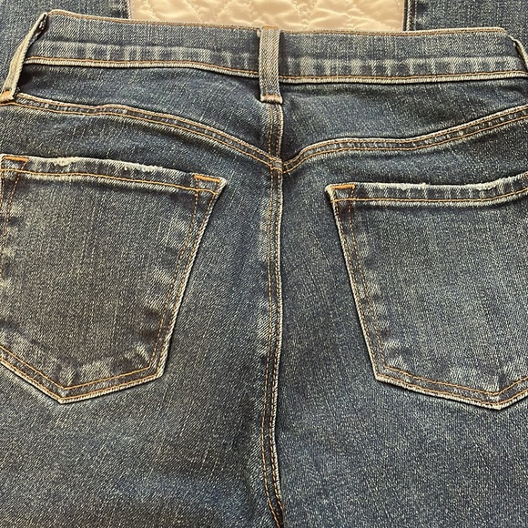 J BRAND ADELE MASON RAZE CROPPED MIDRISE STRAIGHT JEANS - 26 - Picture 5 of 6